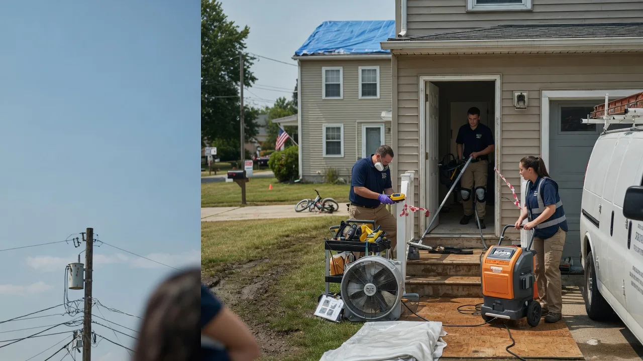 Water Damage Repair in Amelia, OH near me